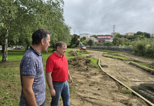 Comezan en Fene os traballos de construción da Área Recreativa de San Valentín